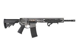LWRC Individual Carbine features a 16 inch 5.56 barrel